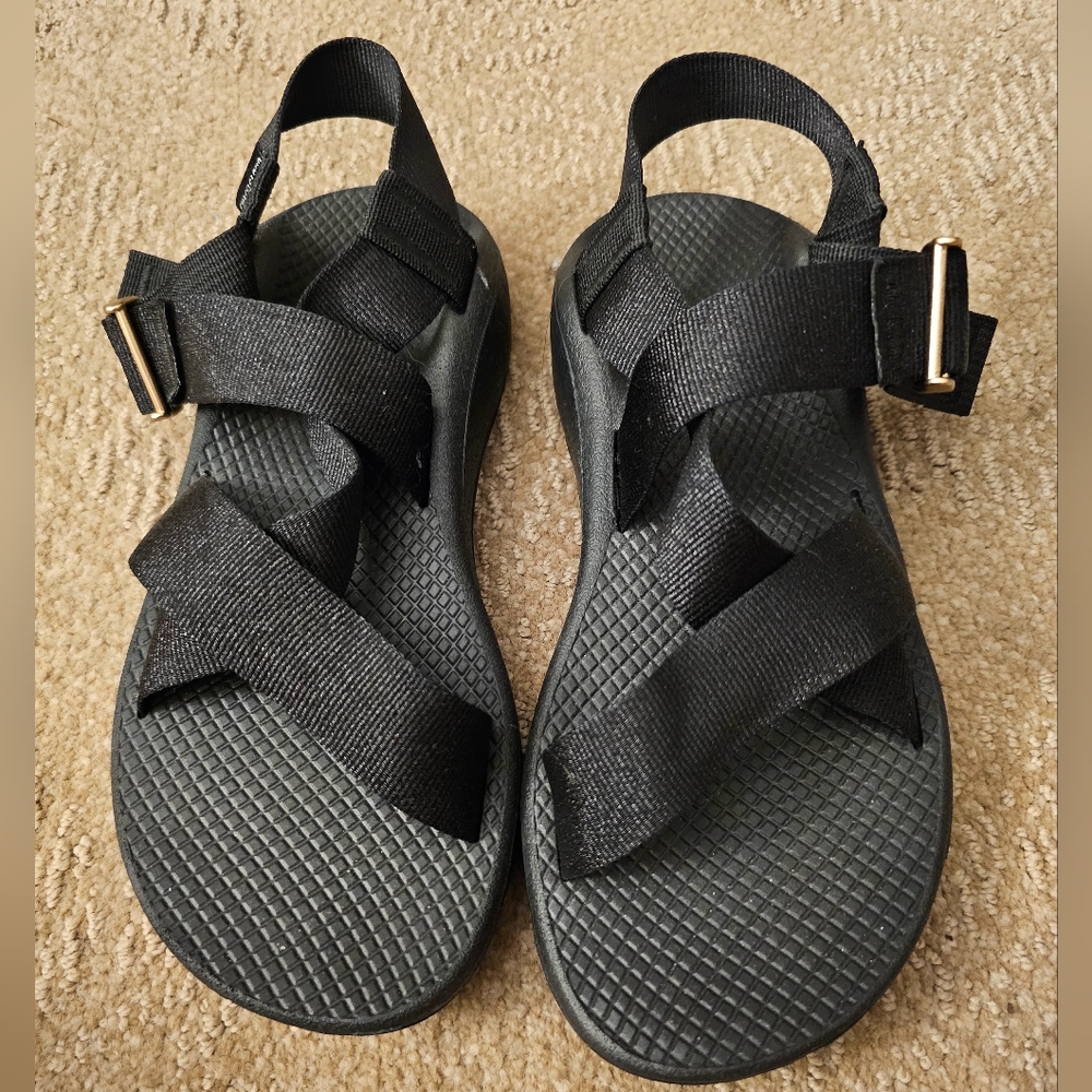 Womens Black Chaco Sandals SZ 8